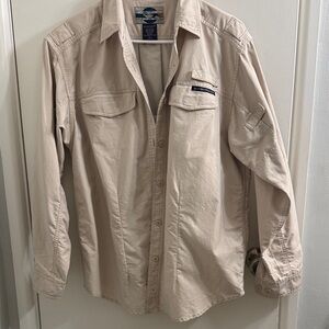 Exofficio Women’s Light Tan Shirt Jacket
